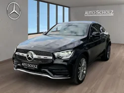 Schwarz Gebraucht 2022 Mercedes GLC220 AMG Coupé | 50.983 € (Fairer Preis)