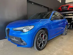 Blau Gebraucht 2021 Alfa Romeo Stelvio Veloce SUV | 29.890 € (Fairer Preis)