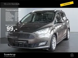 Braun Gebraucht 2018 Ford Grand C-Max Titanium Van / Kleinbus | 8.300 € (Guter Preis)