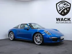 Blau Gebraucht 2014 Porsche 911 Targa 4S Cabrio | 129.900 €