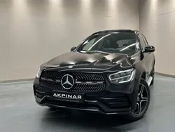 Schwarz Gebraucht 2021 Mercedes GLC300e AMG line SUV | 47.700 € (Teuer)