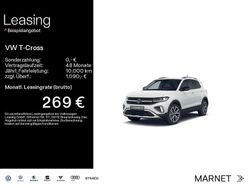 Pure white uni Neu 2026 VW T-Cross Style SUV | 36.858 € (Teuer)