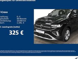 Schwarz Neu 2025 VW T-Cross Life SUV | 34.310 € (Teuer)