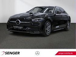 Lack obsidianschwarz Gebraucht 2026 Mercedes C220 AMG Limousine | 48.985 € (Teuer)
