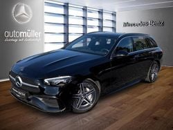 Schwarz Gebraucht 2024 Mercedes C220 AMG Limousine | 39.380 € (Fairer Preis)