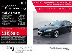 Brillantschwarz Gebraucht 2022 Audi A4 Ambiente Kombi | 23.630 € (Guter Preis)