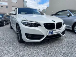 Weiß Gebraucht 2019 BMW 220 Sport Line Cabrio | 24.900 € (Fairer Preis)