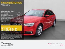 Rot Gebraucht 2020 Audi A3 Sportback e-tron Sport Limousine | 16.880 € (Superpreis)