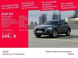 Grau Gebraucht 2022 Audi Q3 Sport SUV | 29.849 € (Guter Preis)
