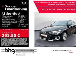Brillantschwarz Gebraucht 2023 Audi A3 Sportback e-tron Advanced Plus Kleinwagen | 28.130 € (Etwas zu teuer)