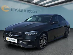 Schwarz Gebraucht 2024 Mercedes C300 Limousine | 49.449 € (Teuer)