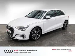 Weiß Gebraucht 2022 Audi A3 Sportback Advanced Plus Limousine | 27.880 € (Fairer Preis)
