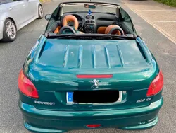 Grün Gebraucht 2003 Peugeot 206 CC Roland Garros Cabrio | 2.399 € (Etwas zu teuer)