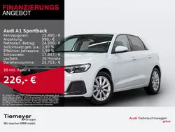 Weiß Gebraucht 2024 Audi A1 Sportback Advanced Kleinwagen | 26.790 € (Guter Preis)
