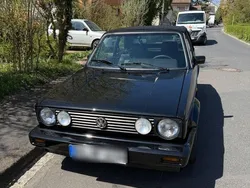 Schwarz Gebraucht 1990 VW Golf Cabriolet Cabrio | 8.500 €