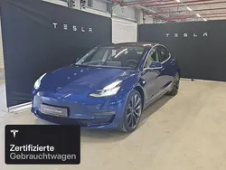 Deep blue metallic Gebraucht 2020 Tesla Model 3 Performance Limousine | 24.600 € (Guter Preis)