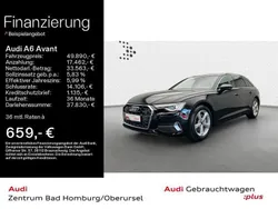 Mythosschwarz metallic Gebraucht 2024 Audi A6 Advanced Plus Kombi | 47.890 €