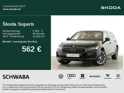 Onyxschwarz metallic Gebraucht 2024 Skoda Superb LAURIN & KLEMENT Kombi | 44.340 €
