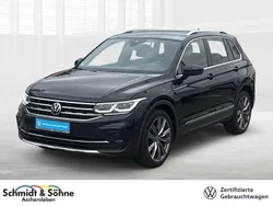 Schwarz metallic Gebraucht 2021 VW Tiguan Elegance SUV | 28.760 € (Fairer Preis)