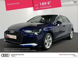 Blau Gebraucht 2024 Audi A3 Sportback Advanced Plus Limousine | 30.580 € (Guter Preis)
