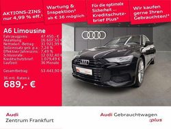 Schwarz Gebraucht 2022 Audi A6 S-Line Limousine | 47.450 € (Etwas zu teuer)