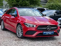 Jupiterrot unilack Gebraucht 2019 Mercedes CLA180 AMG Limousine | 28.685 € (Fairer Preis)