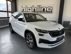 Moonweiss metallic Gebraucht 2023 Skoda Kodiaq SportLine SUV | 41.980 € (Etwas zu teuer)
