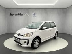 Weiß Gebraucht 2019 VW up! move up! Kleinwagen | 8.990 € (Fairer Preis)