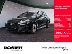 Schwarz / mythosschwarz (metallic) Gebraucht 2024 Audi RS4 Comfort Kombi | 79.990 € (Fairer Preis)