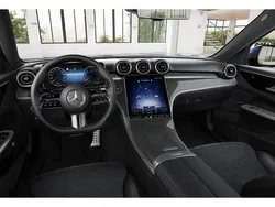 Blau / spektralblau (metallic) Gebraucht 2024 Mercedes C300 AMG Limousine | 44.314 € (Guter Preis)