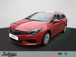 Rot Gebraucht 2021 Opel Astra Elegance Kombi | 13.945 € (Etwas zu teuer)