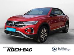 Rot Gebraucht 2025 VW T-Roc Cabriolet Goal Cabrio | 25.430 € (Superpreis)
