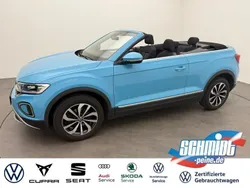 Blau Gebraucht 2023 VW T-Roc Cabriolet Style Cabrio | 25.400 € (Guter Preis)