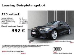Mythosschwarz metallic Gebraucht 2024 Audi A3 S-Line Limousine | 31.849 € (Guter Preis)