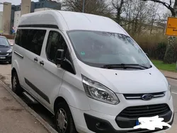 Weiß Gebraucht 2017 Ford Transit Custom Trend Van / Kleinbus | 14.000 €