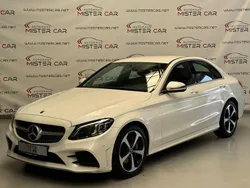 Diamantweiss Gebraucht 2021 Mercedes C220 AMG line Limousine | 25.890 € (Fairer Preis)