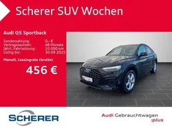 Mythosschwarz metallic (metallic) Gebraucht 2025 Audi Q5 Sportback Ambiente SUV | 50.850 € (Guter Preis)