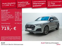 Satellitsilber metallic Gebraucht 2022 Audi Q7 S-Line SUV | 58.989 € (Guter Preis)