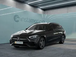 Grau Gebraucht 2024 Mercedes C220 AMG Kombi | 45.785 € (Etwas zu teuer)