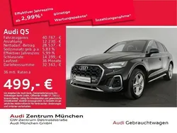 Mythosschwarz metallic Gebraucht 2022 Audi Q5 S-Line SUV | 40.075 € (Guter Preis)