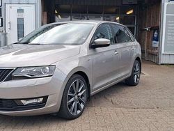 Cappuccino beige metallic Gebraucht 2017 Skoda Rapid Drive Kombi | 10.550 € (Fairer Preis)