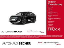 Mythosschwarz metallic Gebraucht 2022 Audi Q4 Sportback e-tron Comfort SUV | 28.930 € (Fairer Preis)