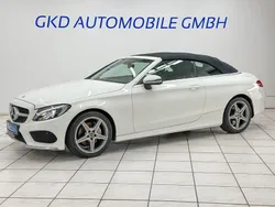 Weiß Gebraucht 2017 Mercedes C180 AMG line Cabrio | 27.990 € (Etwas zu teuer)