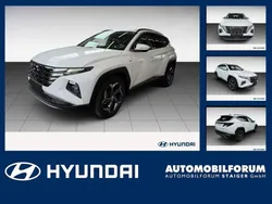 Atlas white / sol Gebraucht 2023 Hyundai Tucson Prime SUV | 31.490 € (Fairer Preis)