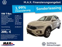 Ivory silver metallic Gebraucht 2024 VW T-Roc Move SUV | 27.989 € (Superpreis)