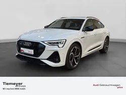 Weiß Gebraucht 2021 Audi e-tron Sportback S-Line SUV | 37.750 € (Guter Preis)