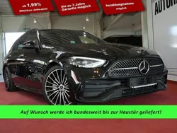 Schwarz Gebraucht 2023 Mercedes C300 AMG line Limousine | 43.990 € (Fairer Preis)