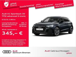 Manhattangrau metallic Gebraucht 2025 Audi A1 Sportback Advanced Plus Kleinwagen | 29.940 € (Teuer)