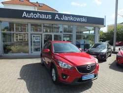 Rubinrot metallic (metallic) Gebraucht 2014 Mazda CX-5 SUV | 13.890 € (Fairer Preis)