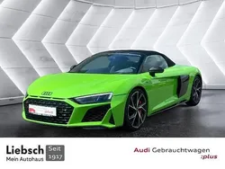 Schwarz Gebraucht 2022 Audi R8 Spyder Ambiente Cabrio | 204.890 €